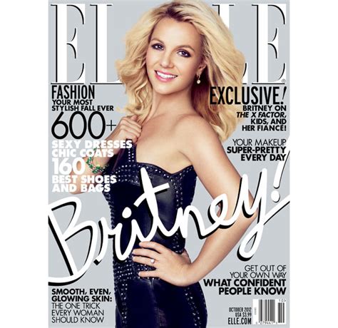 britney spears elle.